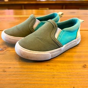 Cat & Jack toddler slip on colorblock canvas sneakers